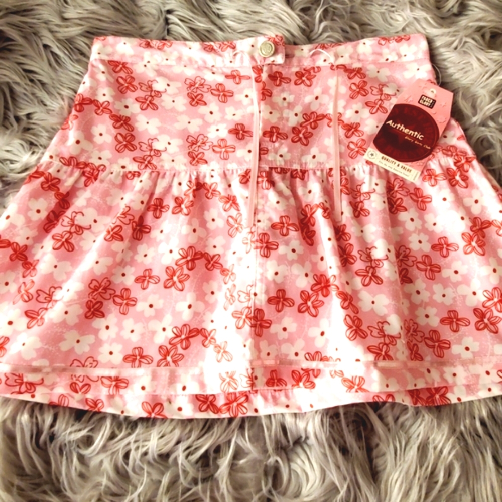 NWT Y2K  Pink Mini Skirt Skort Scooter